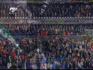 VIDEO: Mircea Lucescu si Rat incoronati regi in Europa purtand steagul Romaniei!Vezi aici premierea!