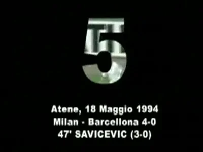 Dejan Savicevic, 1994: Milan-Barcelona 4-0 (3-0)