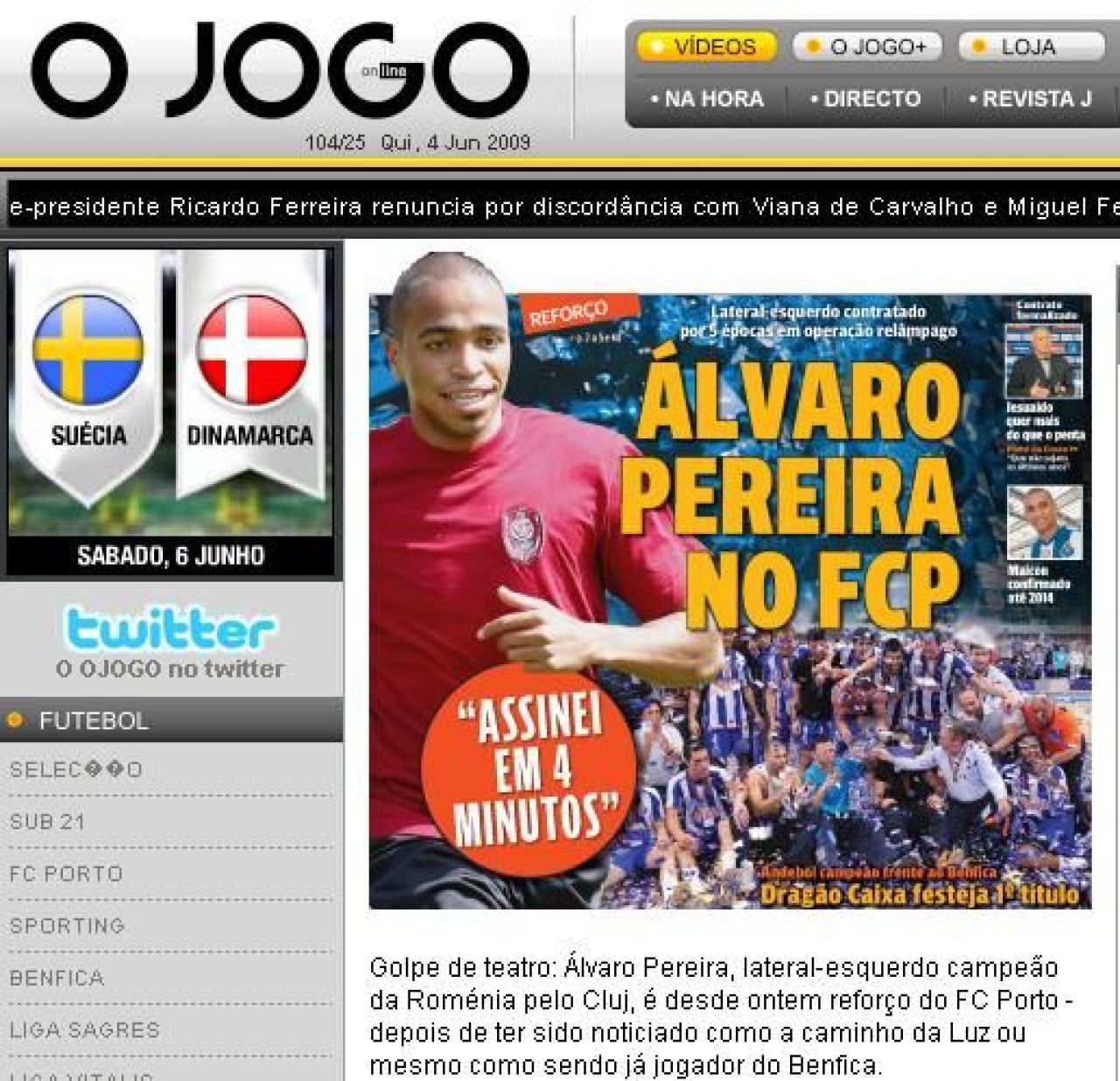 OFICIAL! Pereira de la Cluj transferat la FC Porto pe 4.5 milioane de euro!_4