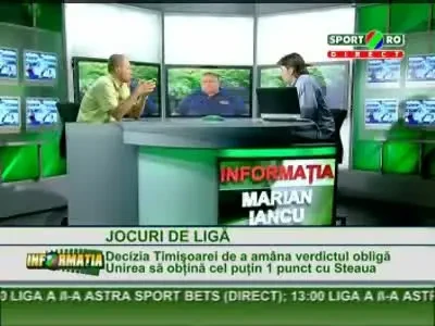 Titlul lui Iancu: Interesul meu e ca Steaua sa joace la MAXIM cu Urziceni sa prinda Europa League!