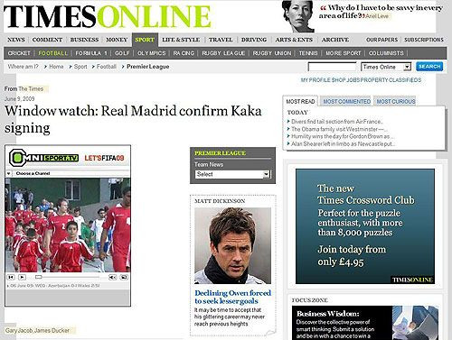 VIDEO: OFICIAL! Kaka e la Real: 