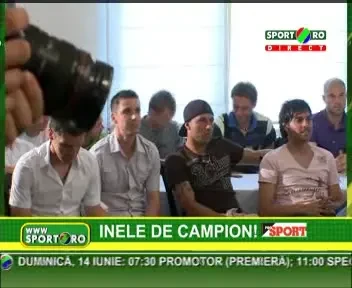 Ei sunt Stapanii Inelelor! MM, Dan Petrescu si jucaotrii Unirii au primit Inelele de campioni de la ProSport