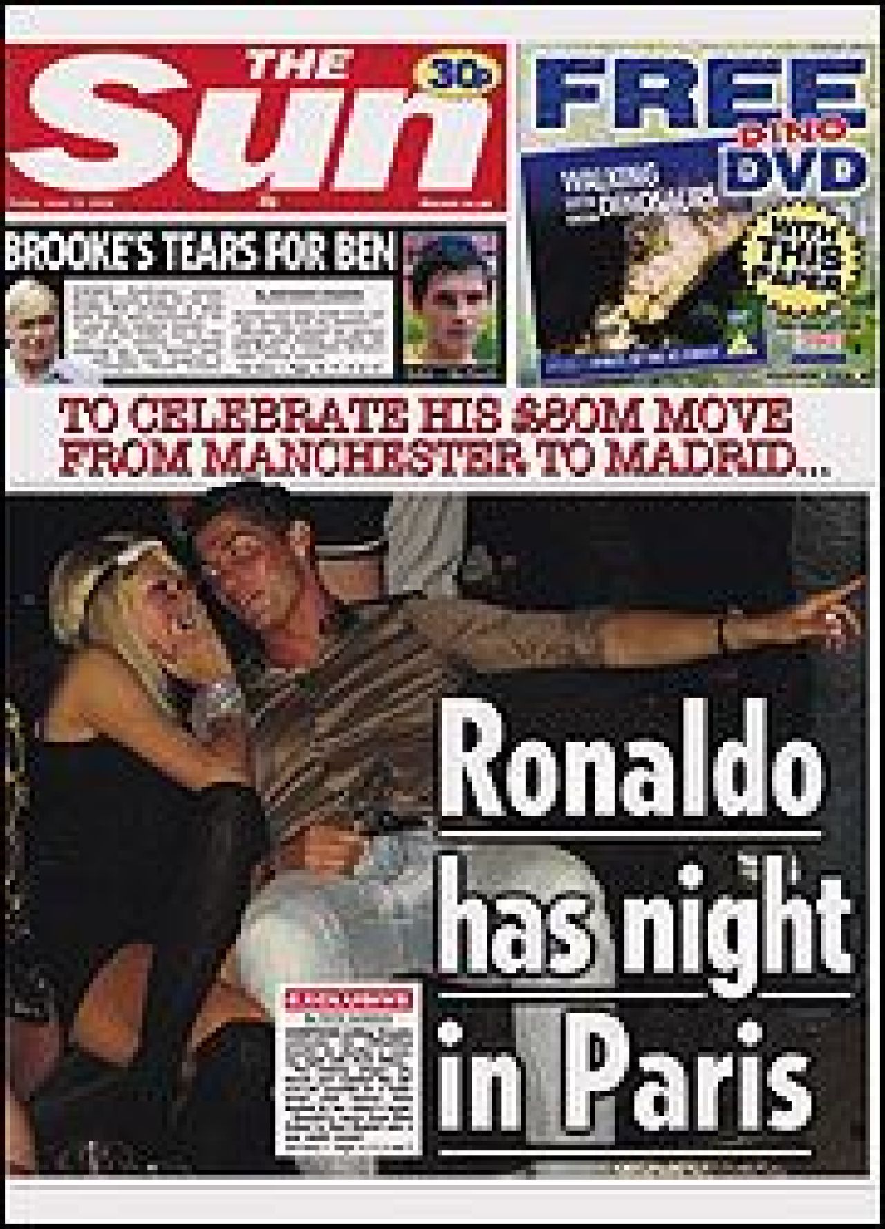 Cristiano Ronaldo s-a cazat inca o data la Hilton...Paris Hilton!_5