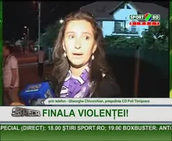 VIDEO: Cum a inceput scandalul de la finala! Fanii lui Poli se apara!