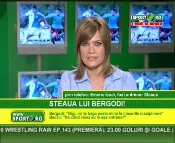 Ienei: Bergodi trebuie sa fie cel care decide la Steaua!