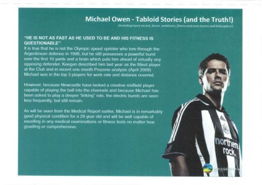 FOTO: Asa arata brosura lui Owen cu care s-a auto-propus la echipe din Anglia!_4