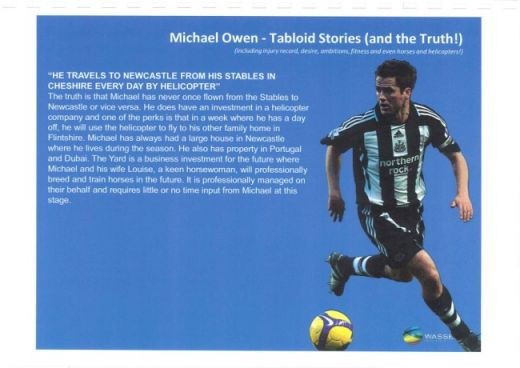 FOTO: Asa arata brosura lui Owen cu care s-a auto-propus la echipe din Anglia!_26