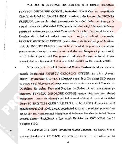 Prunea, pus sub acuzare: 