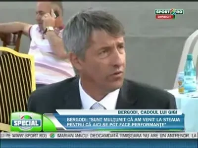 Bergodi este OFICIAl noul antrenor al Stelei!