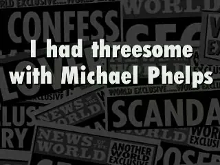 Phelps are fantezii cu stripteuse si mesteca tutun cand se plictiseste!