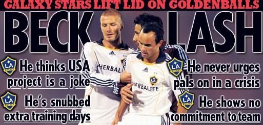 Revolutie la Galaxy, americanii nu-l mai vor pe Becks: 