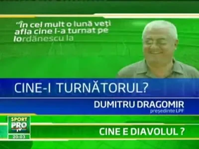 Iordanescu a fost turnat de un antrenor roman! Dinu: Am dat note Securitatii!