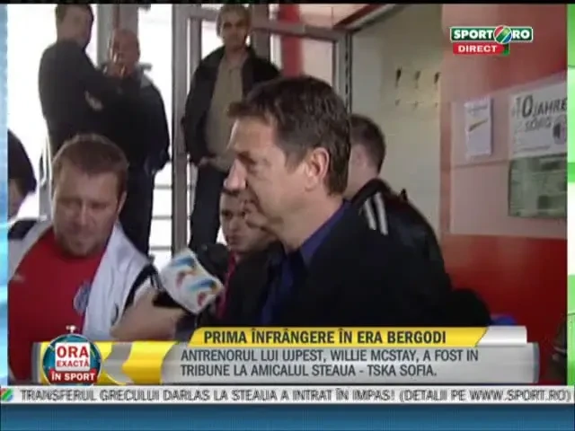 Antrenorul lui Ujpest: "Sper sa se intample "tragedia" de care vorbesc stelistii"