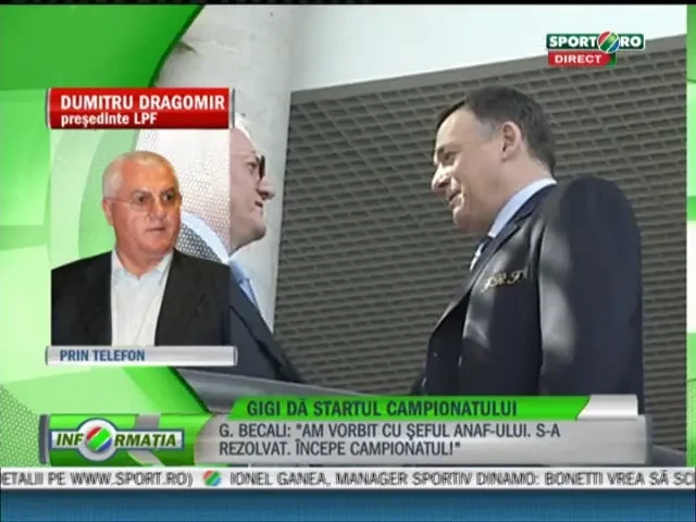 "Daca vindem tabla, nu luam TVA, daca il dam pe Goian, luam! Campionatul va incepe"