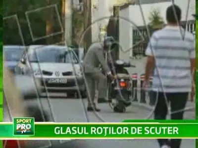 Maria e a stelistilor, scuterul este al lui Copos: "Economisesc bani!"