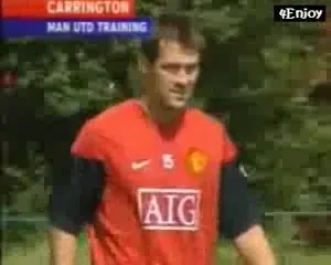 VIDEO Owen, la primul antrenament cu United!