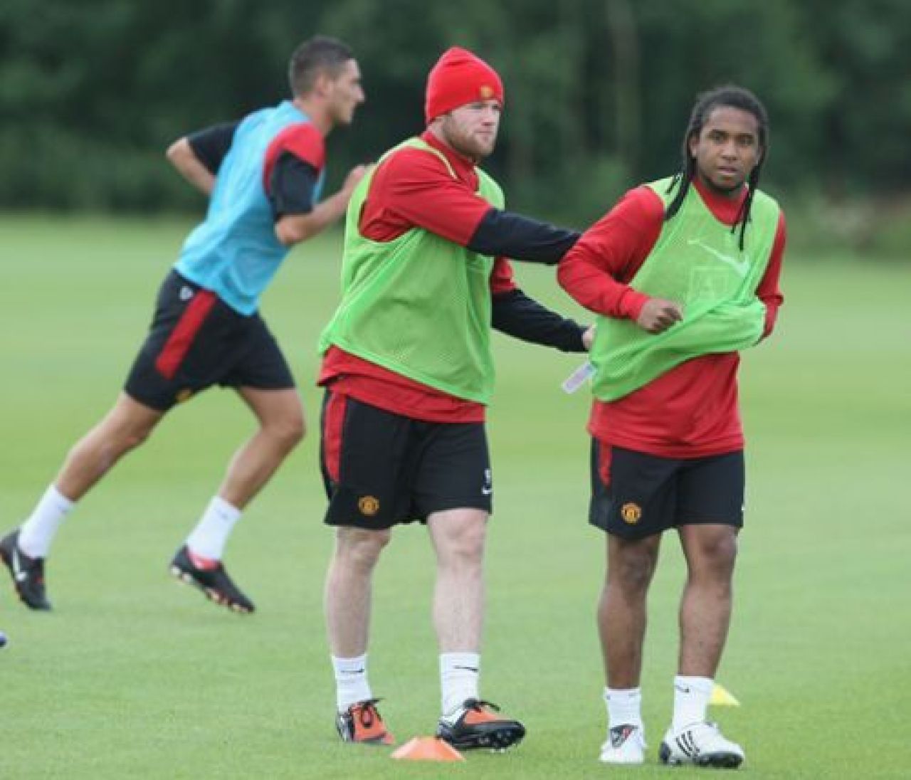 VIDEO Owen, la primul antrenament cu United!_7