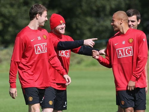 VIDEO Owen, la primul antrenament cu United!_5