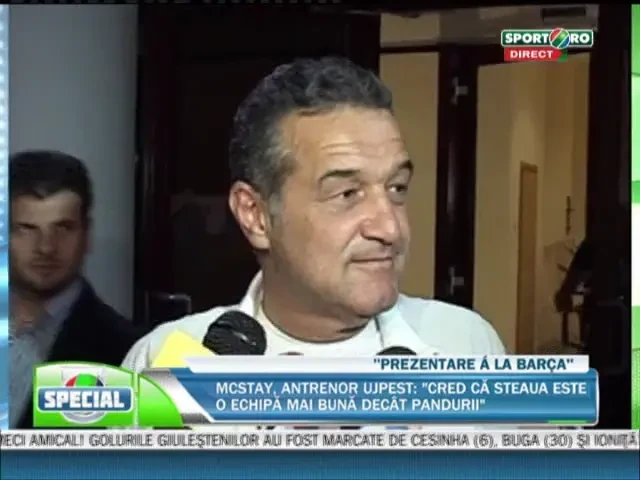 Steaua il distreaza pe Becali! VEZI super imagini dupa meciul de prezentare!