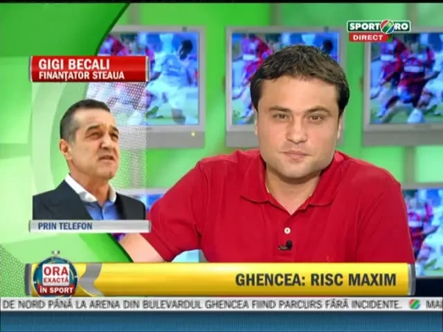 Becali a dezvaluit in direct la Sport.ro echipa Stelei! VEZI aici!