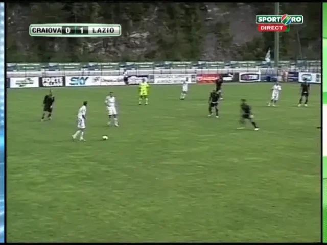 Lazio 1-1 Craiova: Vezi golul lui Baird din minutul 73