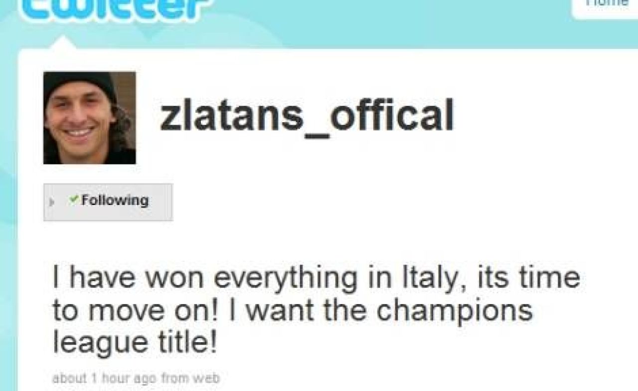 Ibra, tinta glumelor proaste pe Twitter!_2