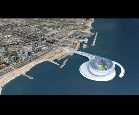 FOTO: Gluma verii! Cum poate arata stadionul Barcelonei pe mare si de 150.000 locuri_6