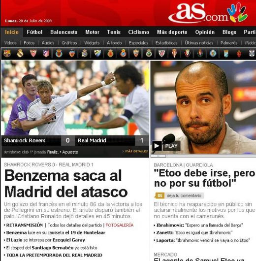 VIDEO: Cr. Ronaldo HUIDUIT la debut, Benzema a marcat: Shamrock 0-1 Real!_8