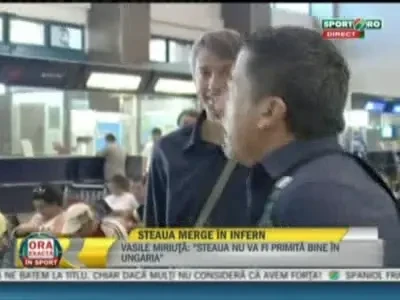 Steaua pleaca in inefrn, Bergodi zambeste. Vezi plecarea Stelei: