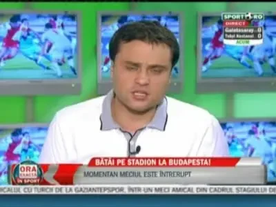 Gigi Becali despre incidentele din pauza la Ujpest - Steaua