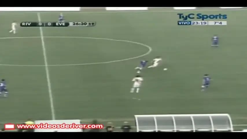Ortega de la River inscrie un super gol! Seamana cu cel al lui Adi Ilie?