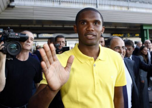 VIDEO: Eto'o a ajuns la Milano! 