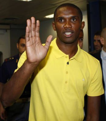 VIDEO: Eto'o a ajuns la Milano! 