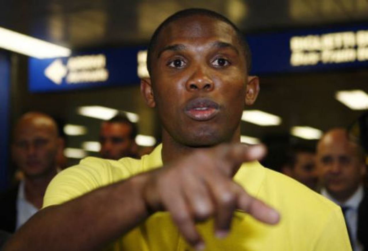 VIDEO: Eto'o a ajuns la Milano!
