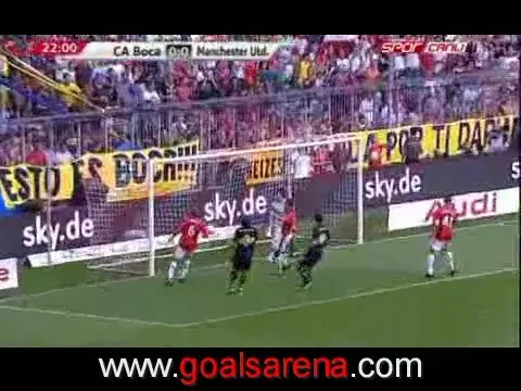 Anderson si Valencia l-au facut uitat pe Ronaldo! United 2-1 Boca