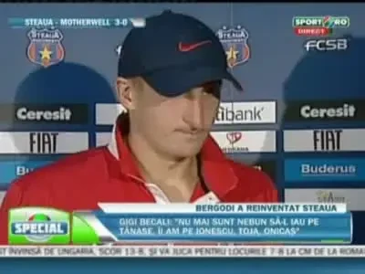 Goian:&nbsp; Nu trebuie sa ne imbatam cu apa rece. Va fi greu in retur