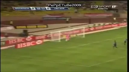 VIDEO&nbsp;Chivu, titular la debutul lui&nbsp;Eto o! AS&nbsp;Monaco 0-1 Inter!