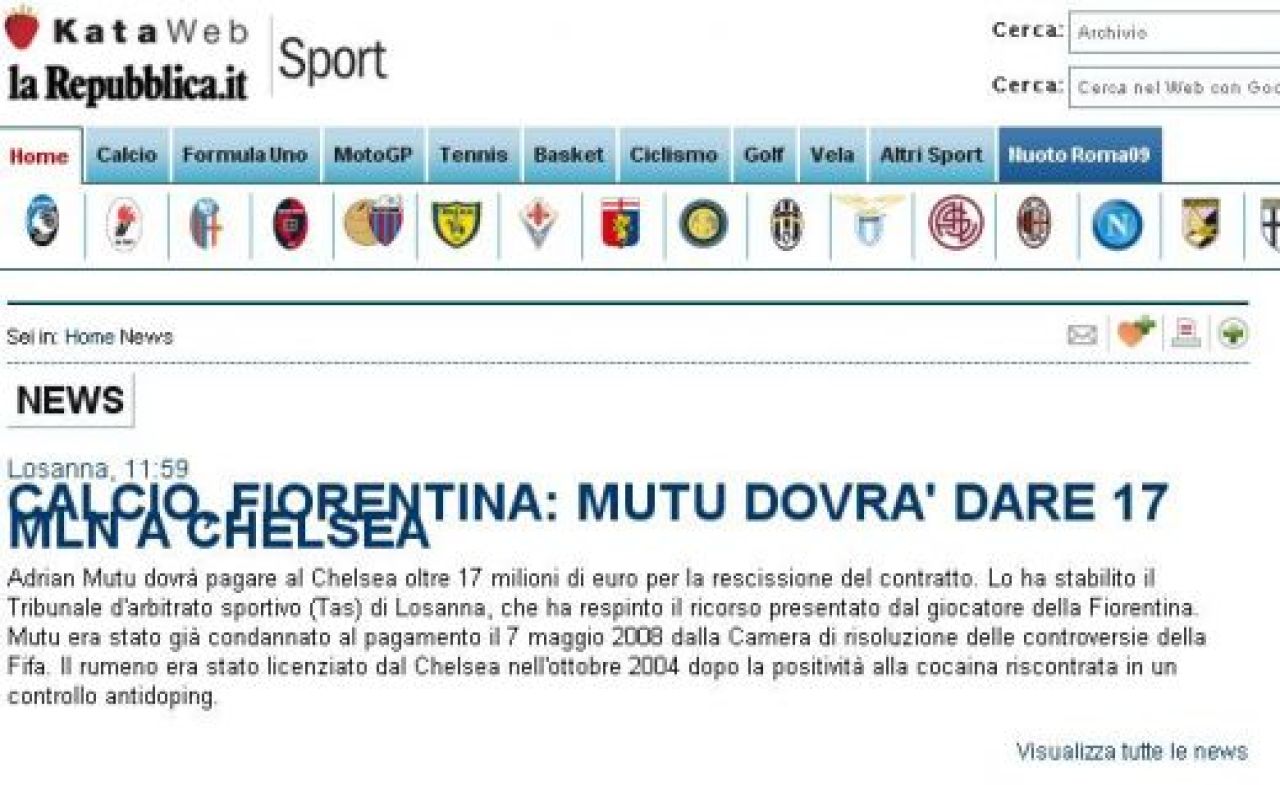 Gazzetta dello Sport: