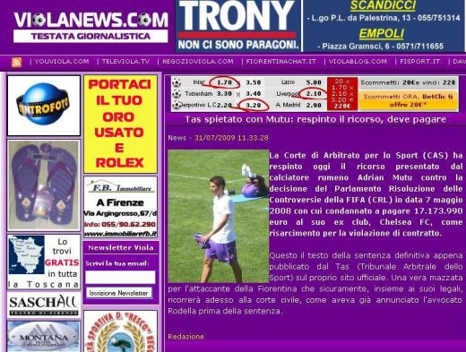 Gazzetta dello Sport: 