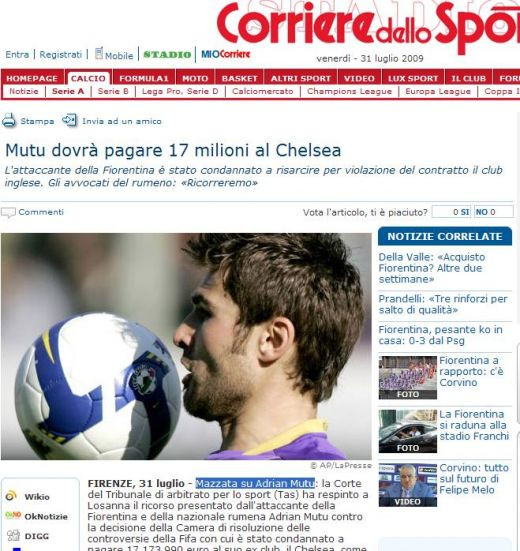 Gazzetta dello Sport: 
