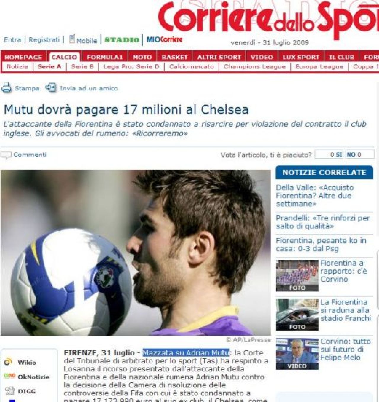 Gazzetta dello Sport: