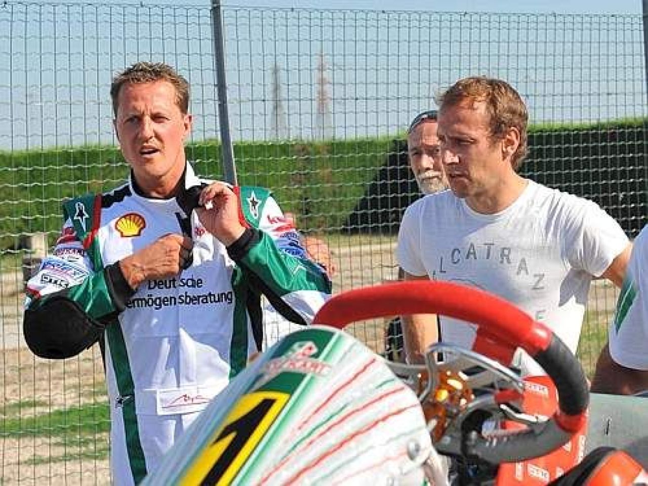 SUPER FOTO: Cum se pregateste Schumacher de revenirea in F1_1