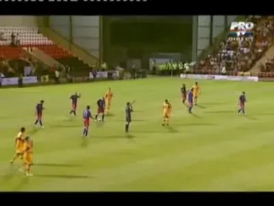 SUPER VIDEO: Stelistii, aplaudati de un stadion intreg in Scotia la finalul meciului!