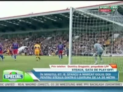 In 3 ani, cu Tanase, Steaua ajunge intr-o finala europeana. Cu CFR se vede valoarea