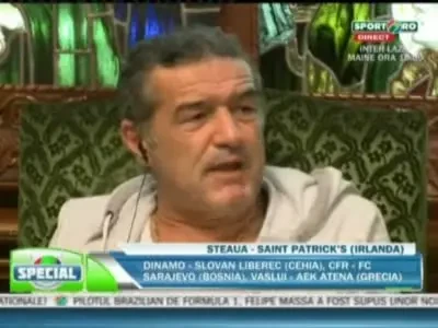 Gigi Becali inventeaza un nou imn la Steaua: Gigi Becali pleaca din Ghencea!