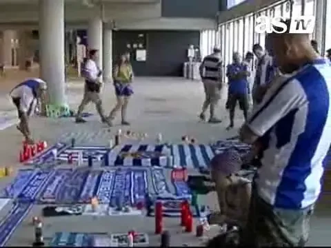 VIDEO / Fanii s-au adunat la stadion pentru a-i aduce un omagiu lui Jarque!