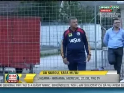 VIDEO VEZI cum joaca Mircea Sandu fotbal-tenis in comentariul lui Banciu! :))