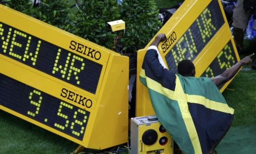 Cursa incredibila! Bolt a batut recordul mondial la 100m viteza: 9.58s_37