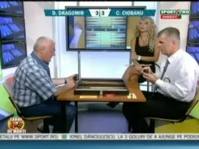 Dragomir, batut cu 5-3 la table la Sport.ro! Gigi: M-ai facut de ras Mitica: Vino la hotel cu banii sa te dezbrac :))