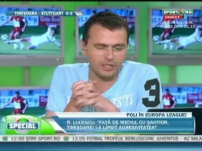 Lucescu: "Au fost prea tristi dupa primirea golului. S-a vazut lipsa de experienta!"